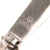 Original German WWII 800 Silver Berghof “House Service” Dinner Knife by Bruckmann & Söhne