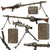 Original German WWII MG 34 Non-Firing Display Machine Gun Serial 4167 b by Waffenwerke Brünn with Belt Carrier, 1945 Dated