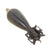 Original Japanese WWII Repainted Type 100 HE 81mm Inert Mortar Round with Type 88 Impact Fuse - Dated 1941