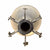 Original Japanese WWII Repainted Type 100 HE 81mm Inert Mortar Round with Type 88 Impact Fuse - Dated 1941