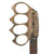 Original British WWII Theater-Made Knuckle Knife with Simplified Construction