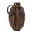 Original British WWI Inert Mills Bomb No. 23 MKII Grenade by R.A. Main of Falkirk - Dated April 1917