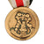 Original German WWII Italo-German Africa Campaign Medal with Ribbon – Bronze Type Original Items