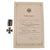 Original Imperial German WWI 1914 Iron Cross 2nd Class with 1917 Award Certificate to Gefreiter Walter Klöpzig - Grenadier-Regiment Nr. 12