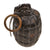 Original British WWI Inert Mills Bomb No. 23 MKII Grenade with Plug and Pull Ring