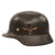 Original German WWII Luftwaffe M35 Double Decal Steel Helmet with 1939 Dated 54cm Liner and Partial Chinstrap, Stamped Q62 Original Items