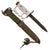 Original U.S. Vietnam War Era M7 Bayonet with Aluminum Knuckle Guard and PWH M8A1 Scabbard