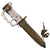 Original U.S. Vietnam War Era M7 Bayonet with Aluminum Knuckle Guard and PWH M8A1 Scabbard