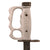 Original U.S. Vietnam War Era M7 Bayonet with Aluminum Knuckle Guard and PWH M8A1 Scabbard