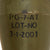 Original Iranian GWOT Inert PG-7-AT Nader Rocket with Bulgarian Tail Assembly in Original Storage Tube Original Items