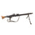 Original German WWII MG 42 Inert Display Machine Gun by Gustloff-Werke, 1944 Production, with Original Divided Sling and Basket Belt Carrier Original Items