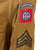 Original U.S. WWII 82nd Airborne Division M43 M1943 Field Jacket & Matching Shirt with Period-Applied Patches Original Items