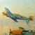Original Signed Limited Edition Print: Framed “Eagle Attack” by Robert Taylor Signed by Four Battle of Britain Luftwaffe Aces - 300/1250 - 30 3/4 x 40 3/4”