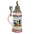 Original Imperial German Pre-WWI 18th Royal Bavarian Infantry Regiment "Prince Ludwig Ferdinand" Reservist Beer Stein with Hinged Lid - Dated 1900-1902
