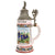 Original Imperial German Pre-WWI 18th Royal Bavarian Infantry Regiment "Prince Ludwig Ferdinand" Reservist Beer Stein with Hinged Lid - Dated 1900-1902