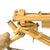 Original German WWII Era MG 42 / Yugoslav M53 Sustained Fire Lafette Tripod Mount with Macedonian Range Plate, Repainted Dunkelgelb Original Items