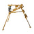 Original German WWII Era MG 42 / Yugoslav M53 Sustained Fire Lafette Tripod Mount with Macedonian Range Plate, Repainted Dunkelgelb Original Items