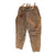 Original German WWII Luftwaffe Pilot's Brown Leather Shearling Flight Jacket with Modified Fur-lined Winter Flying "Channel Pants" Trousers & Sheepskin Lined Leather Winter Flying Helmet