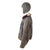 Original German WWII Luftwaffe Pilot's Brown Leather Shearling Flight Jacket with Modified Fur-lined Winter Flying "Channel Pants" Trousers & Sheepskin Lined Leather Winter Flying Helmet