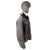 Original German WWII Luftwaffe Pilot's Brown Leather Shearling Flight Jacket with Modified Fur-lined Winter Flying "Channel Pants" Trousers & Sheepskin Lined Leather Winter Flying Helmet