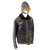 Original German WWII Luftwaffe Pilot's Brown Leather Shearling Flight Jacket with Modified Fur-lined Winter Flying "Channel Pants" Trousers & Sheepskin Lined Leather Winter Flying Helmet