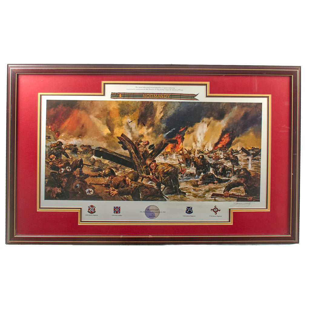 Original Signed Limited Edition Print: Framed “29 Let’s Go!” by James Dietz Signed by Artist - 70/1000 - 27 x 41” Original Items