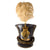 Original Danish 19th Century M1831 Officer’s Shako with Plume & Chinscales Original Items