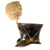 Original Danish 19th Century M1831 Officer’s Shako with Plume & Chinscales Original Items