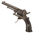 Original U.S. Civil War Era Belgian 7mm Pinfire Double Action Pocket Revolver, Circa 1860, Serial No. 7918