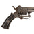 Original U.S. Civil War Era Belgian 7mm Pinfire Double Action Pocket Revolver, Circa 1860, Serial No. 7918