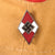 Original German WWII HJ General-HJ Summer Overseas Cap with Red Piping, RZM Paper Tag and M1/13 Cap Badge