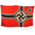 Original German WWII Kriegsmarine 150cm x 250cm Reichskriegsflagge Naval Battle Flag by Plutzar & Brüll KG Original Items