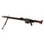Original German WWII MG42 Non-Firing Display Machine Gun with Aluminum Dummy Receiver, Working Barrel Change System, Bipod and Belt Basket Original Items