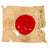 Original Japanese WWII Hand Painted Cloth Good Luck Flag with Lots of Signatures & Temple Stamps - USGI Battlefield Pickup Bring Back - 29 x 33” Original Items