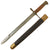 Original WWII Italian M1891 Carcano Rifle Bayonet with Leather Scabbard by Rocca - Dated 1942 Original Items