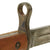 Original WWII Italian M1891 Carcano Rifle Bayonet with Leather Scabbard by Rocca - Dated 1942 Original Items