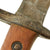 Original WWII Italian M1891 Carcano Rifle Bayonet with Leather Scabbard by Rocca - Dated 1942 Original Items