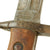 Original WWII Italian M1891 Carcano Rifle Bayonet with Leather Scabbard by Rocca - Dated 1942 Original Items