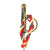 Original U.S. Civil War Model 1860 Cavalry Saber and Period Patriotic Knot - Import Example Original Items