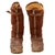 Original German WWII Luftwaffe Fleece-Lined Brown Leather Single-Zip Pilot Flying Boots Original Items