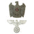Original German WWII Insignia, Stickpin, and Medal Grouping with KvKII with Swords - 12 Items Original Items