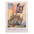 Original U.S. WWI to WWII Military Propaganda, Recruiting & War Bond Miniature Poster Collection - U.S. Marines, Iwo Jima & Home Front - Lot of 8