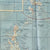 Original British WWII Royal Air Force Silk Evasion Map Lot - Set of 5 Original Items