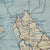 Original British WWII Royal Air Force Silk Evasion Map Lot - Set of 5 Original Items