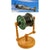 Original German WWII Focke-Wulf Fw 190 Rear Wheel On Custom Display Stand with History On Bottom Original Items