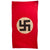 Original German WWII NSDAP Large Multi-Piece Double Sided National Political Banner Flag - 98" x 54" Original Items