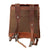 Original German WWII RAD Unit-Marked Tornister 34 Pony Fur Backpack by Walter Ducksch with Shoulder Straps - Dated 1938 Original Items