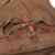 Original German WWII RAD Unit-Marked Tornister 34 Pony Fur Backpack by Walter Ducksch with Shoulder Straps - Dated 1938 Original Items
