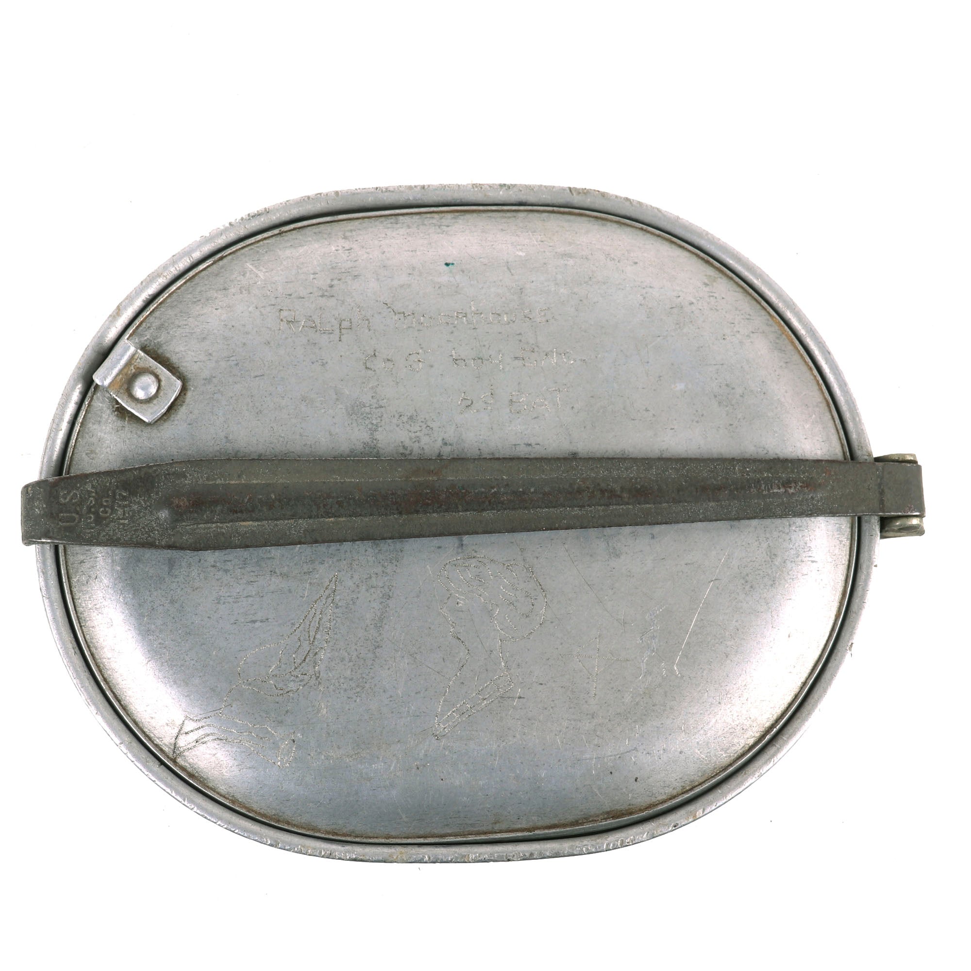 Original U.S. WWI Named M1910 Mess Kit Set Named to 604th Engineer Sap ...