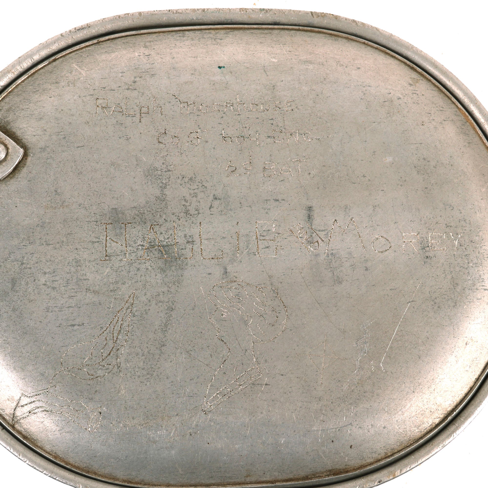 Original U.S. WWI Named M1910 Mess Kit Set Named to 604th Engineer Sap ...